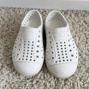 Native Jefferson Slip On Water Shoes White Size 6 Toddler